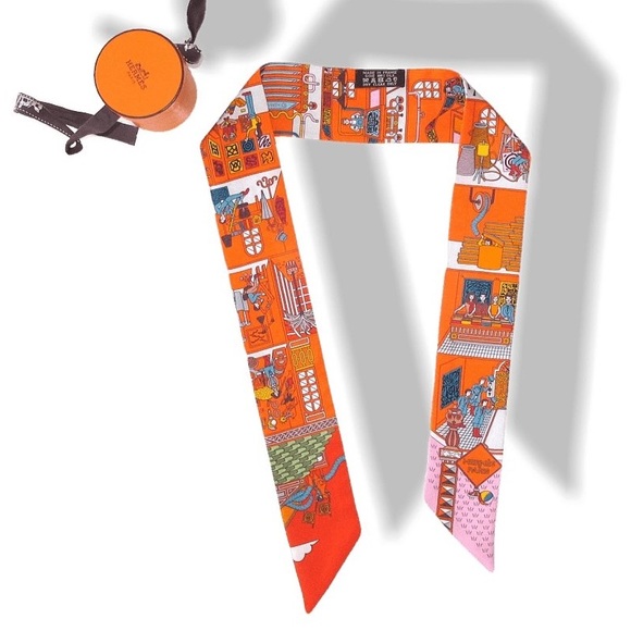 HERMES🧡 Twilly - La Maison des Carres - Picture 5 of 8